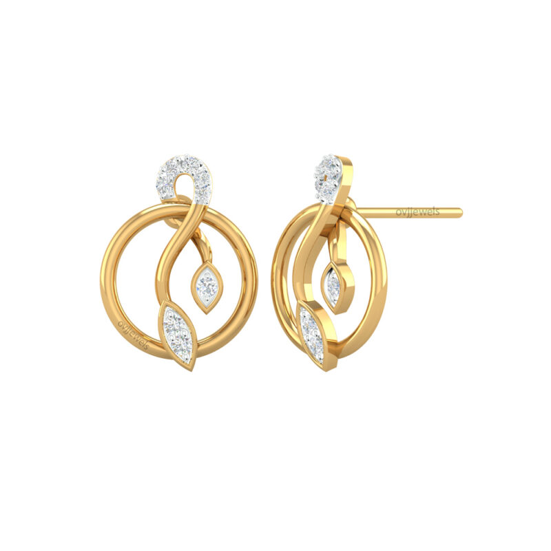 Sterling Diamond Women Earrings