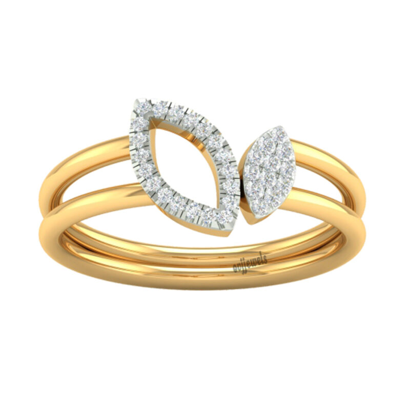 Leo Women Diamond Ring