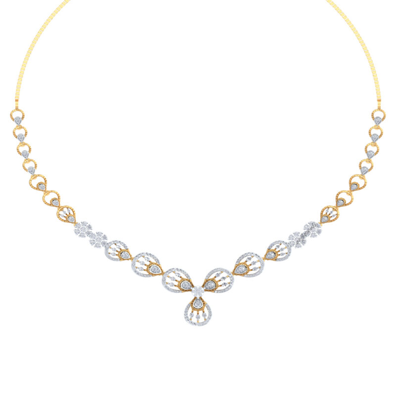 Charming Diamond  Women Short Necklace