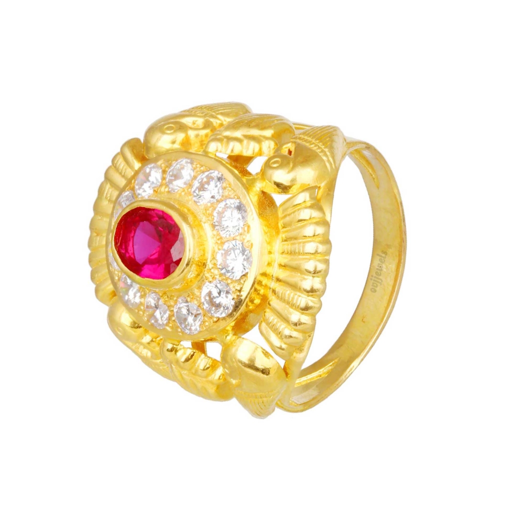 Graceful Gold Ring