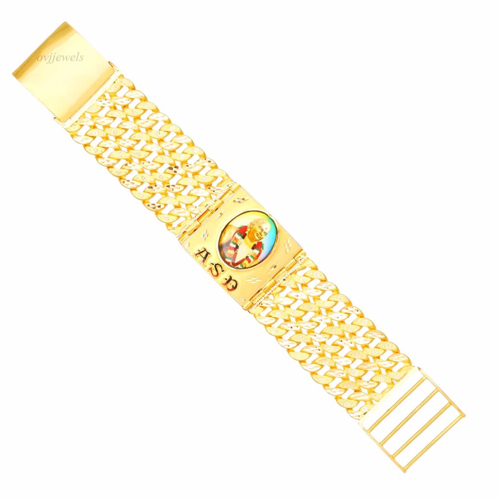 Gold Customized Bracelet