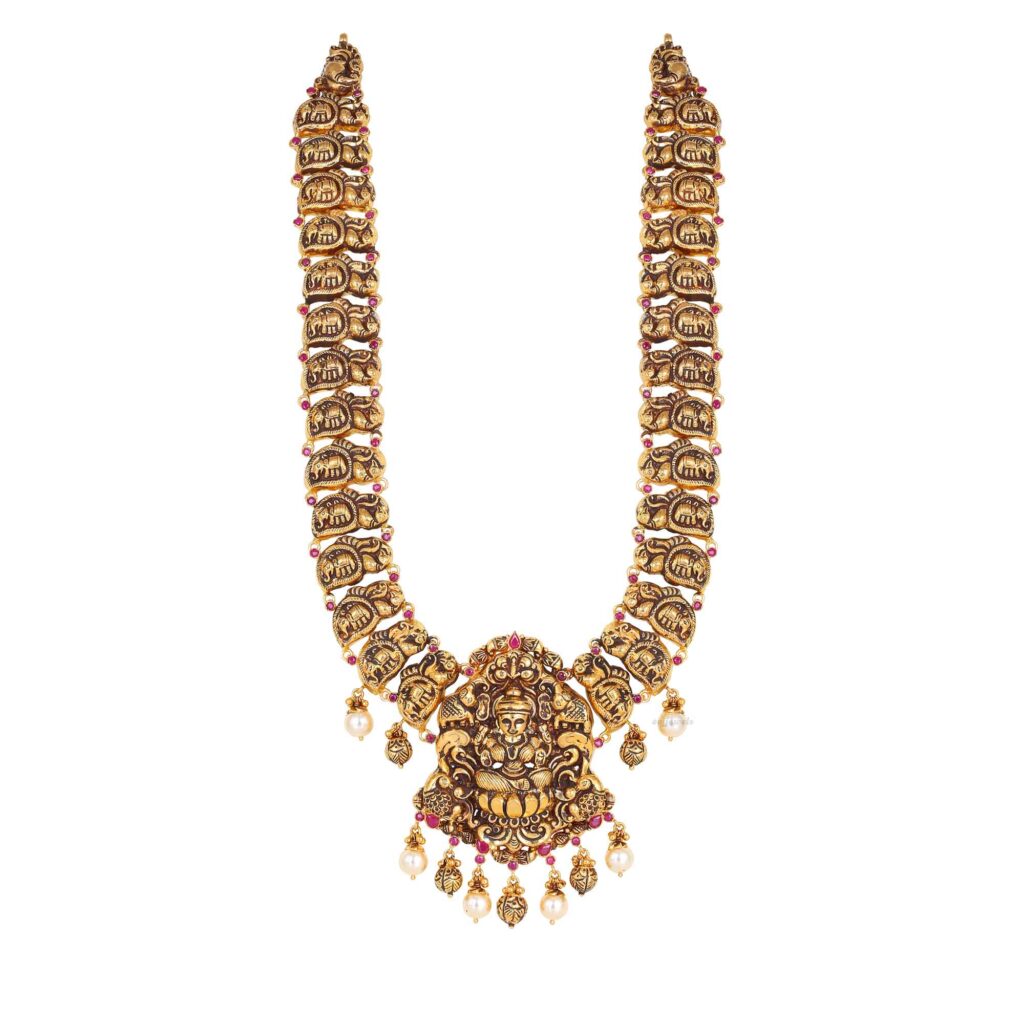Divine Nagas Lakshmi Long Necklace