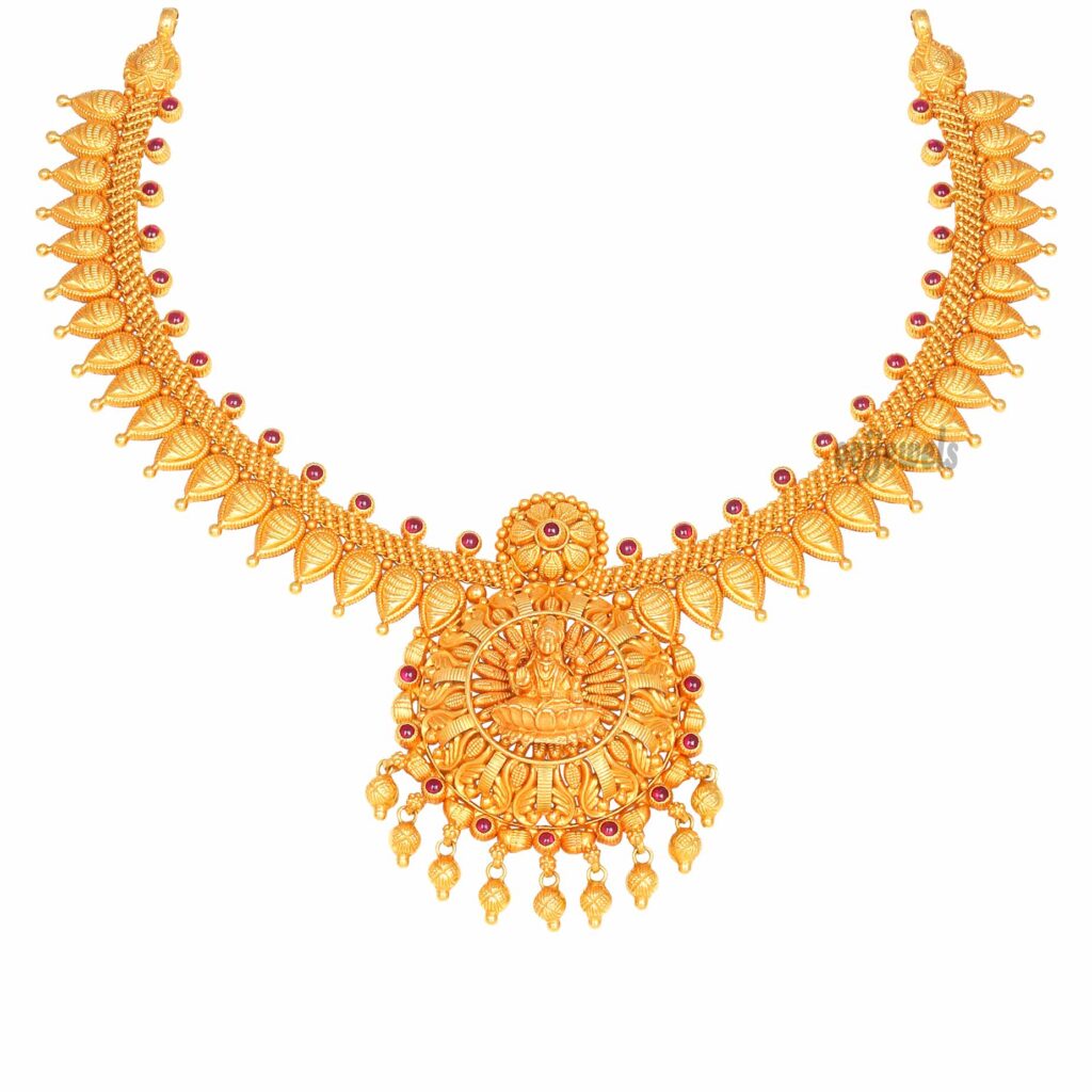 Women Antique Lakshmi Short Necklace
