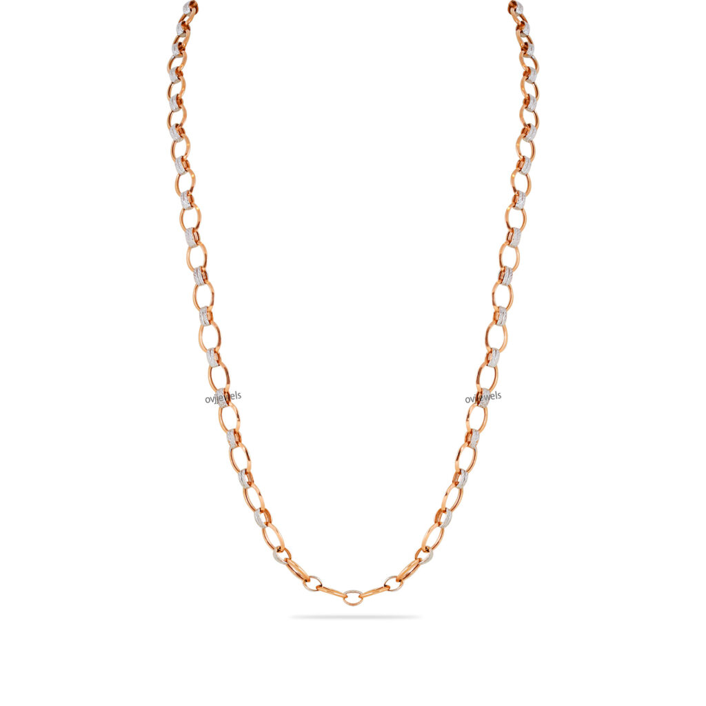 Rose Gold Harmony Mens Chains