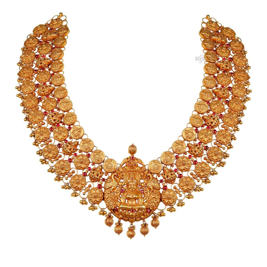 Nagas Lakshmi Kasu Long Necklace