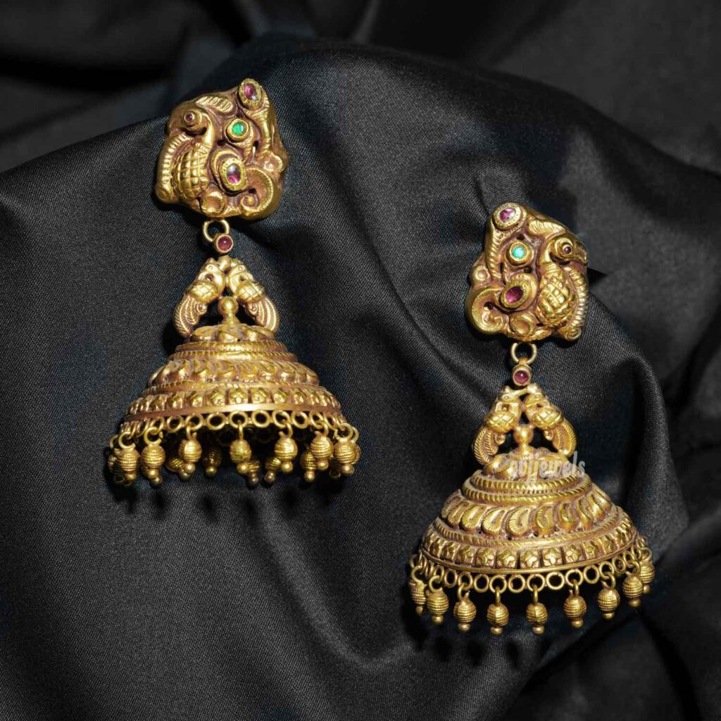 Antique Gold Jhumkka