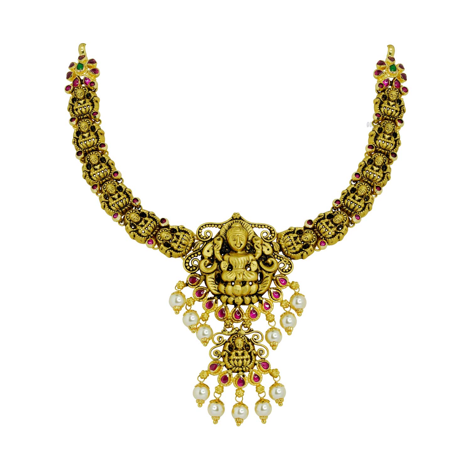Lakshmi Nagas Short Necklace