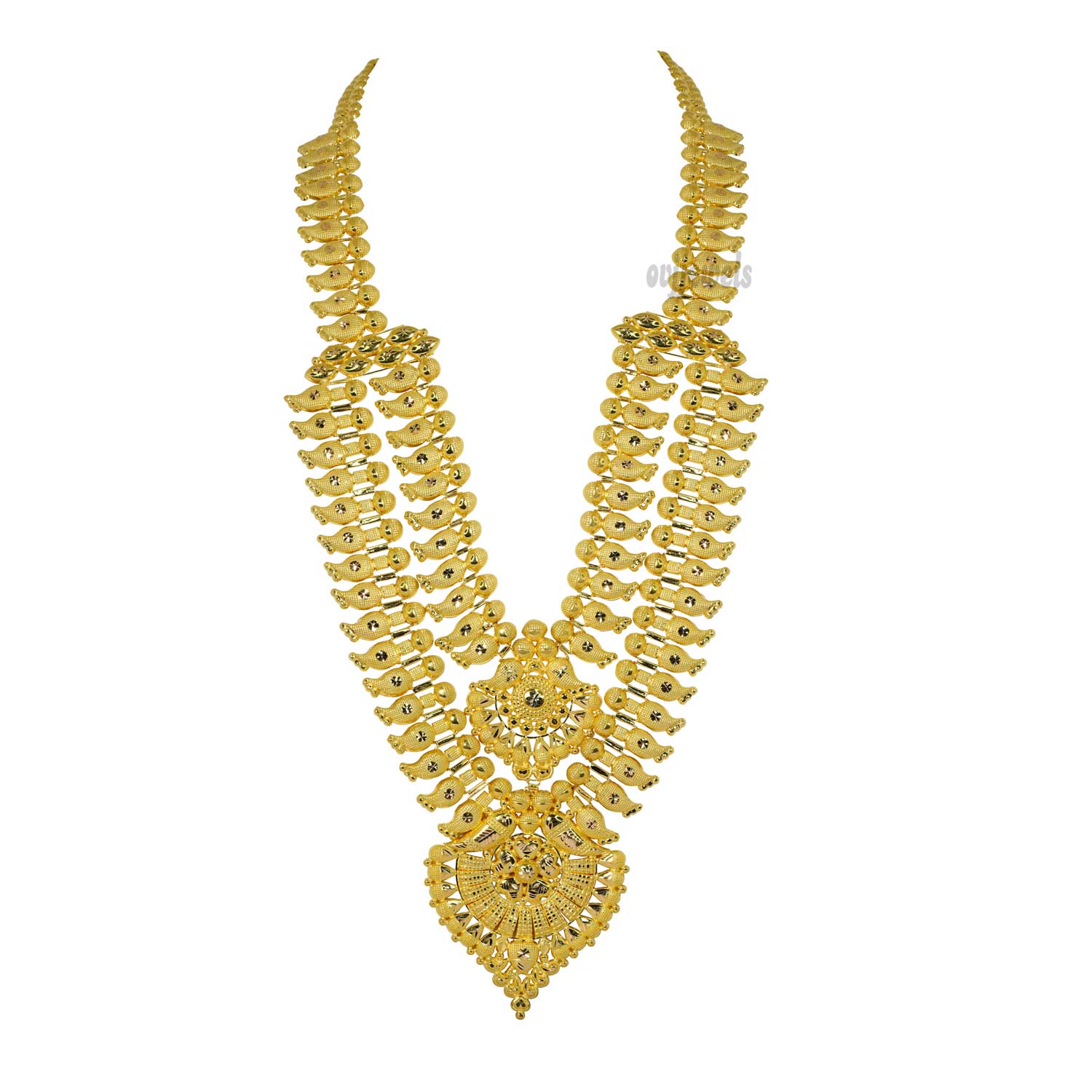 Bridal Gold Long Necklace